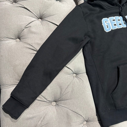 Geedup Play For Keeps Hoodie 'Black Baby Blue' (Second hand)