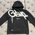 Geedup Handstyle Hoodie 'Black White' (Second hand)