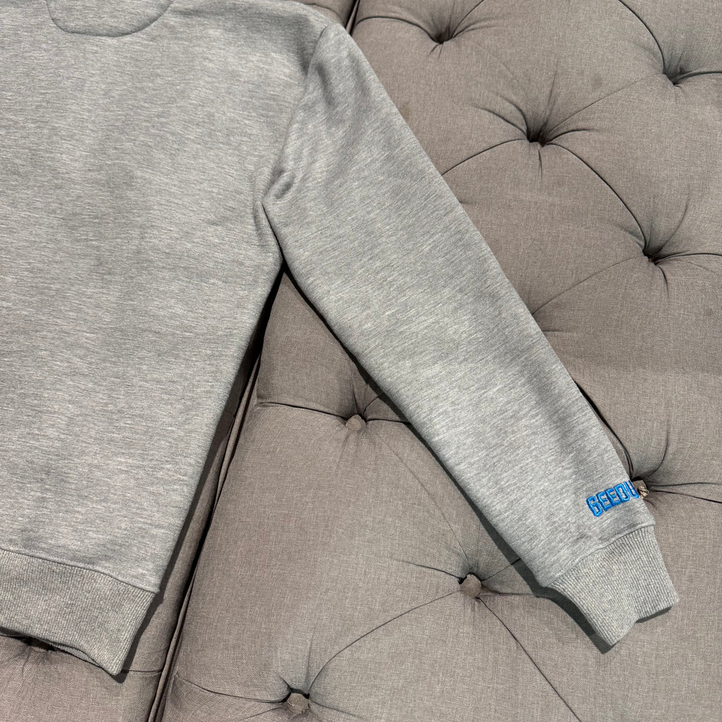 Geedup Handstyle Hoodie 'Grey Blue' (Second hand)