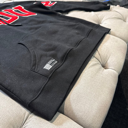 Geedup Team Logo Hoodie 'Black Red' (Second hand)