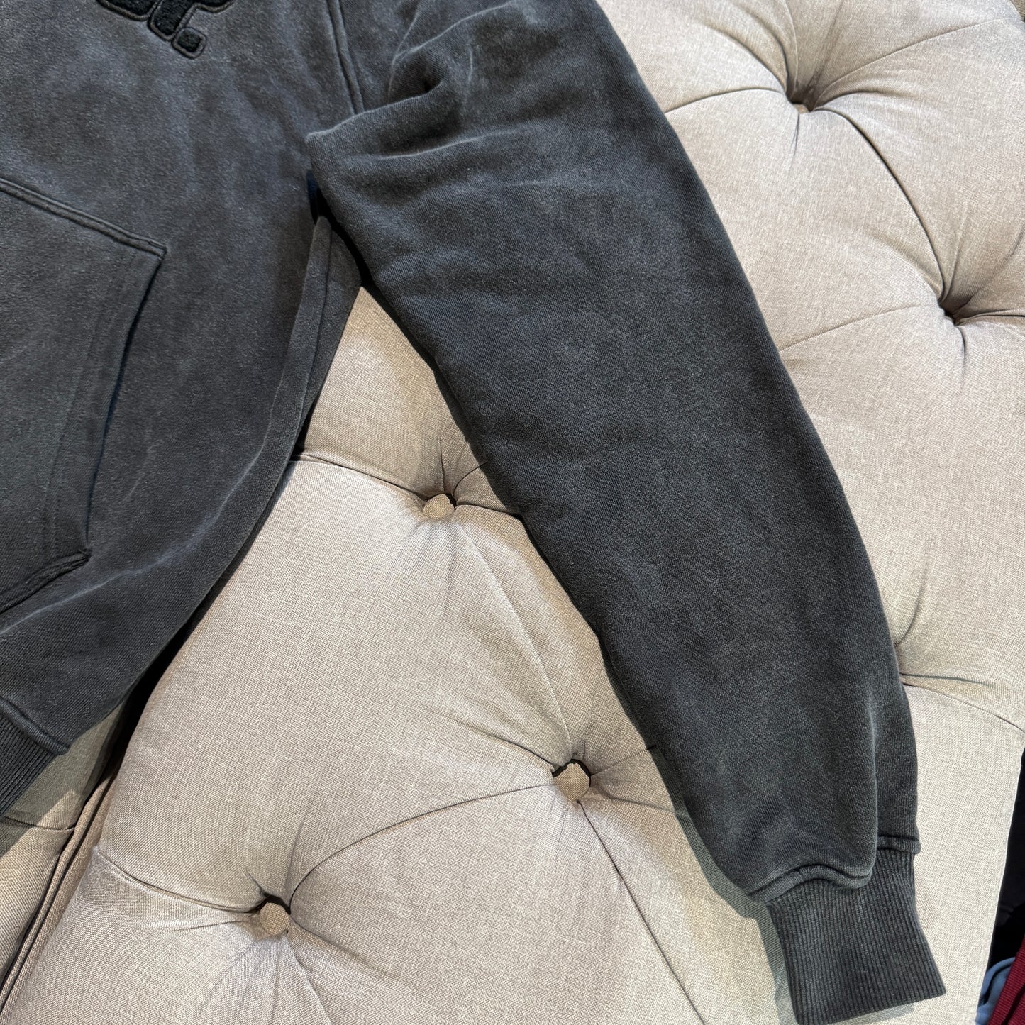 Geedup Play For Keeps Hoodie 'Washed Black' (Second hand)