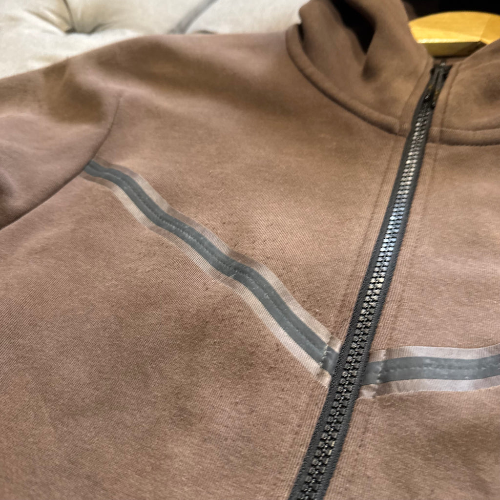 Nike Tech Fleece Jacket 'Brown' (Second hand)