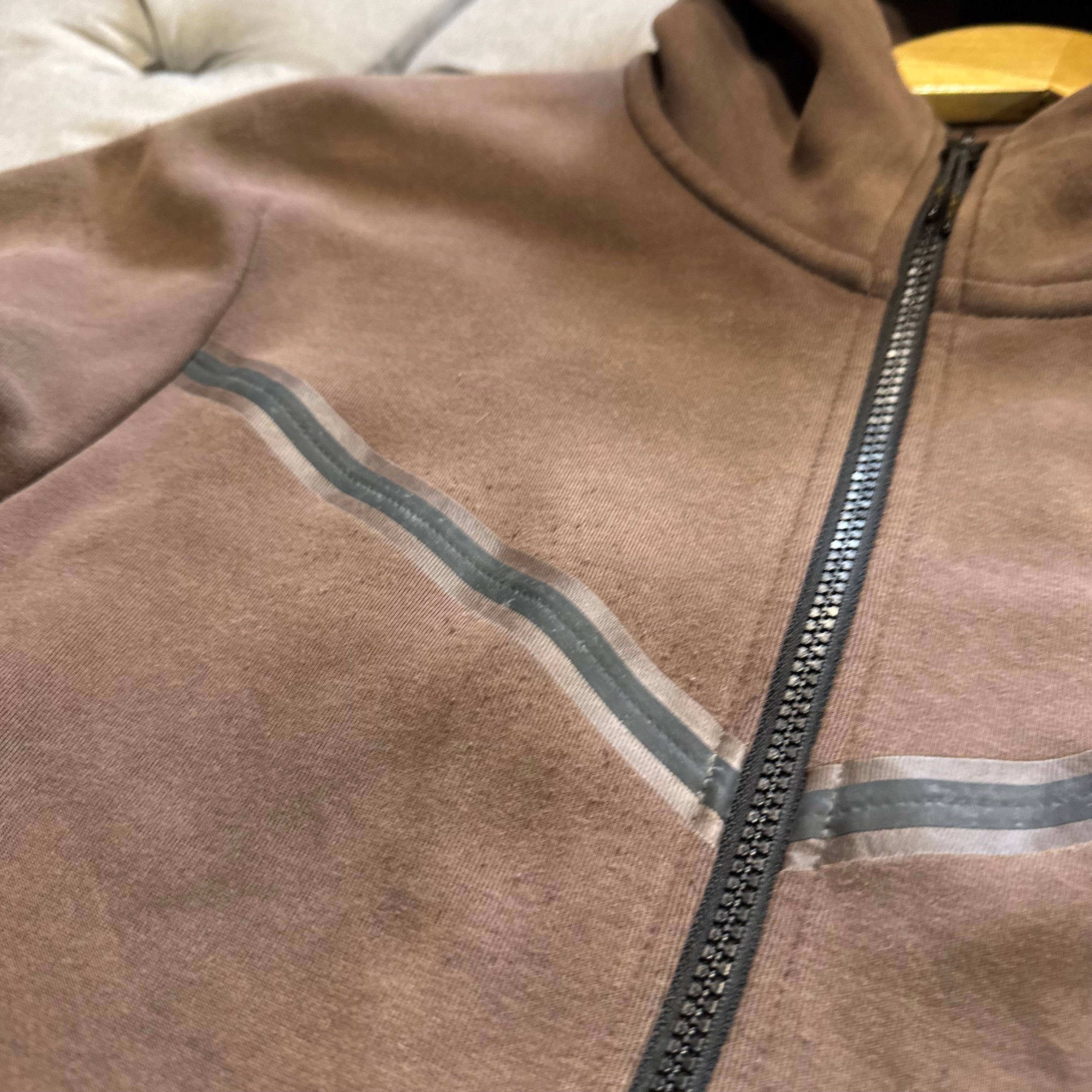 Nike Tech Fleece Jacket 'Brown' (Second hand)