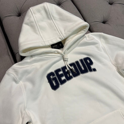 Geedup Play For Keeps Hoodie 'Cream Navy' (Second hand)