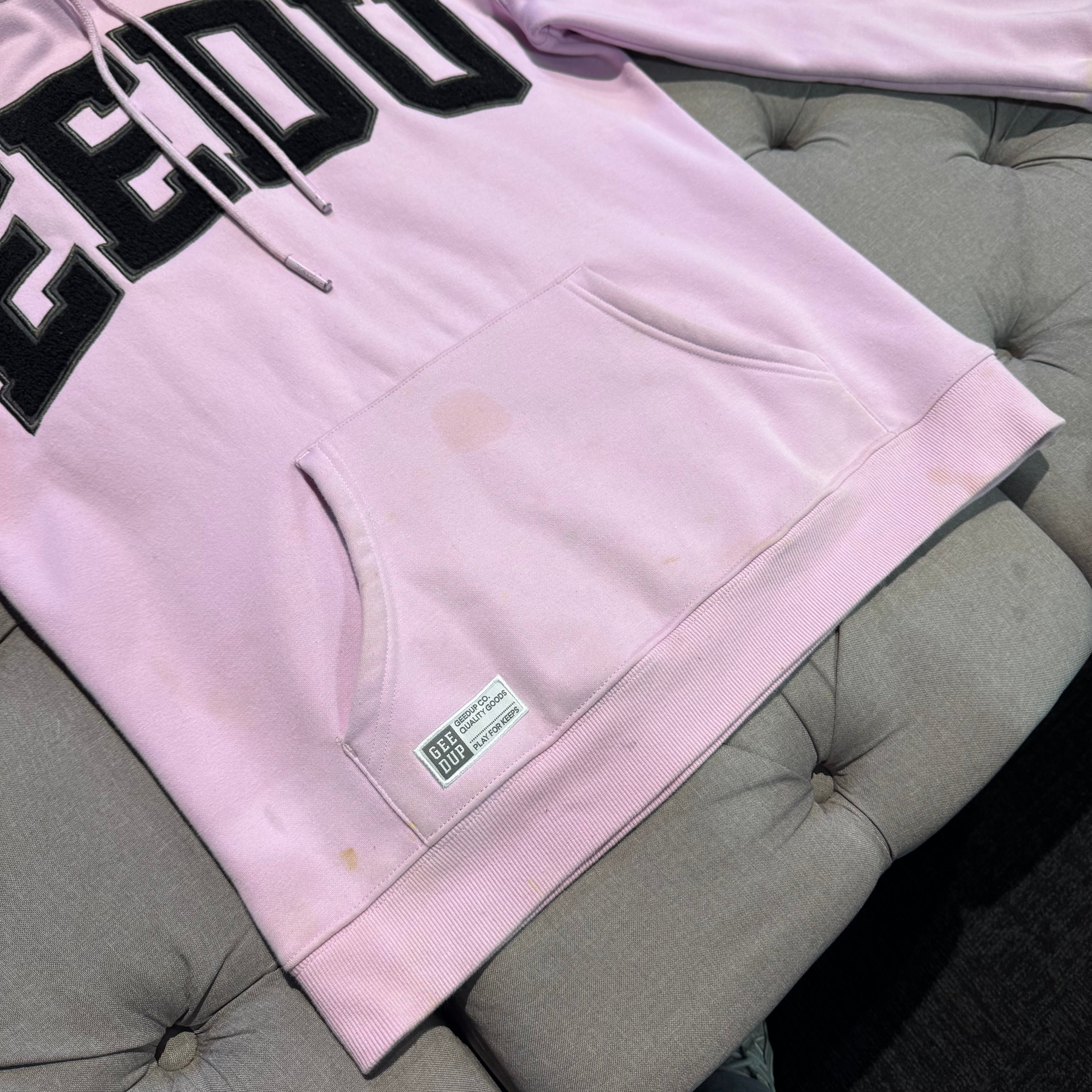 Geedup Team Logo Hoodie 'Black Lavender' (Second hand)