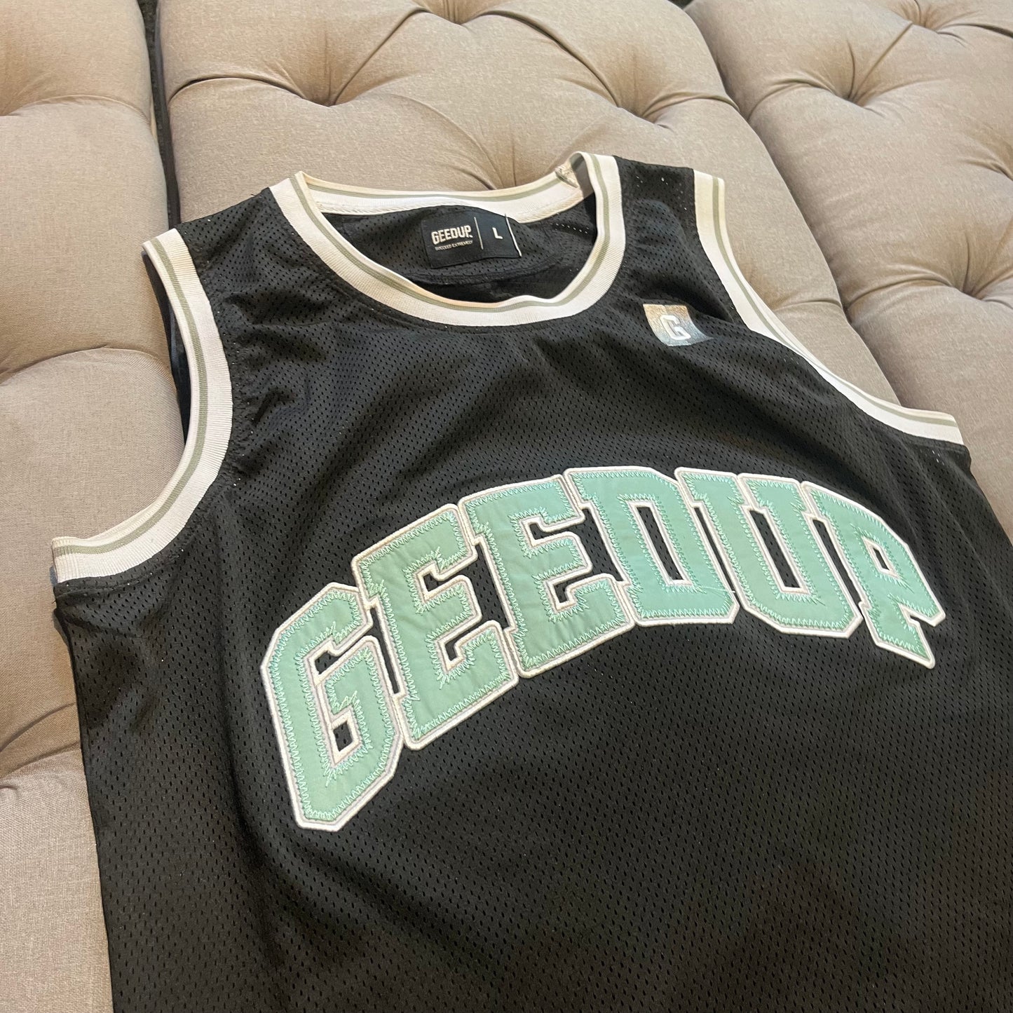 Geedup Jersey 'Black Aqua' (Second hand)