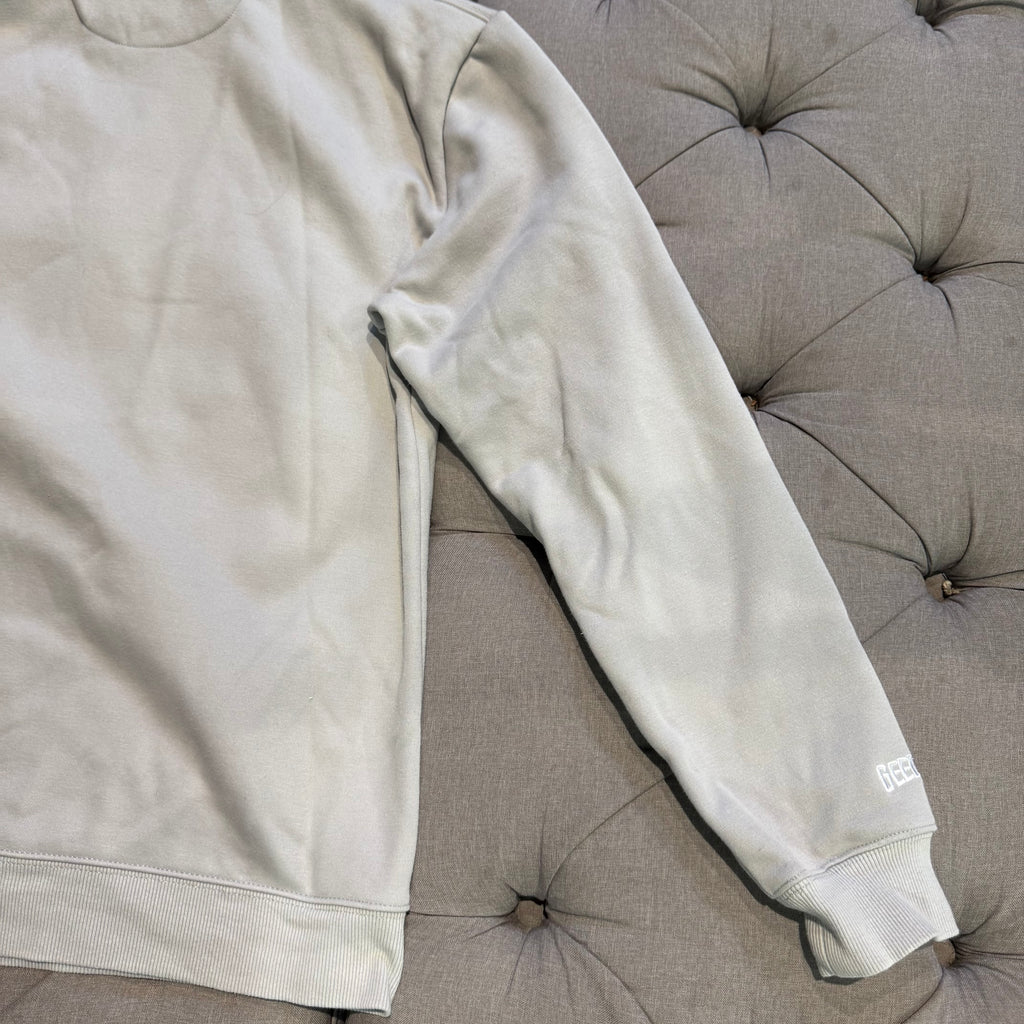 Geedup Handstyle Hoodie 'Grey White' (Second hand)