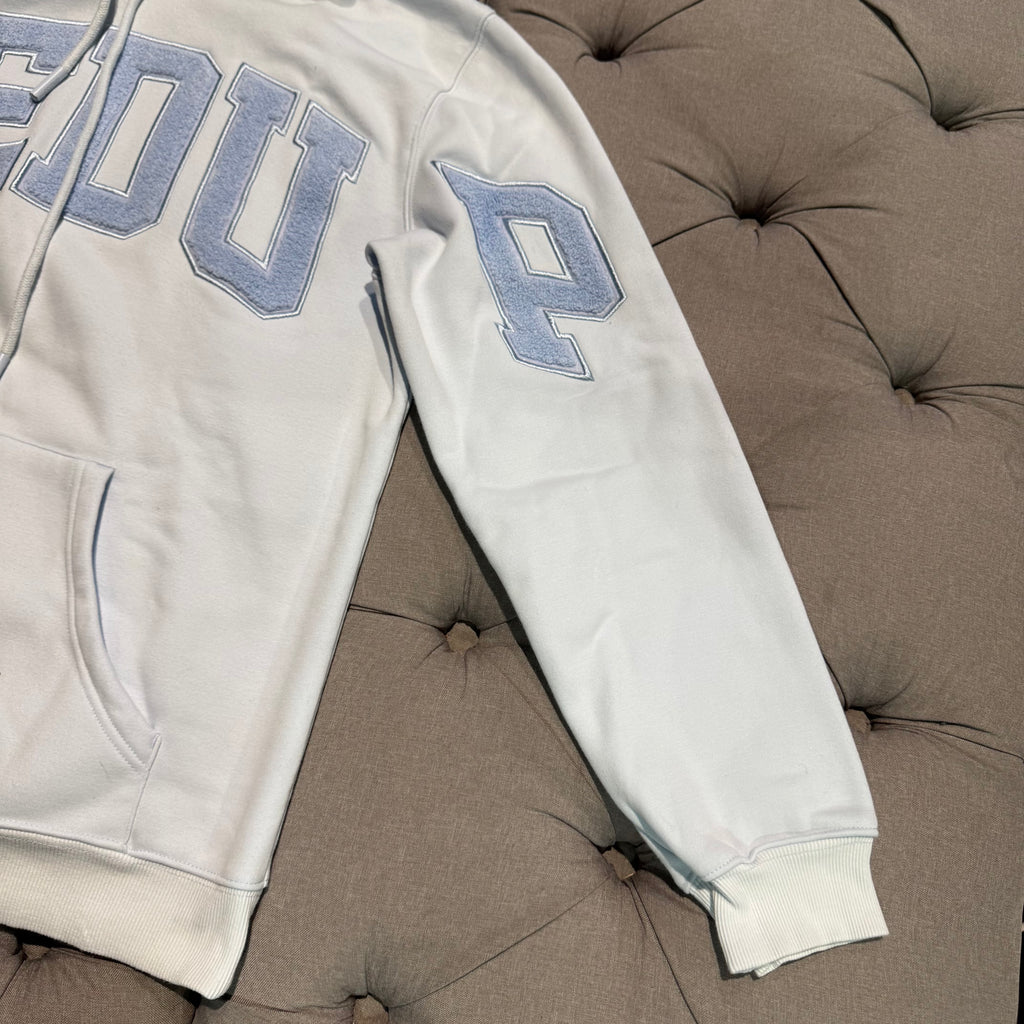 Geedup Team Logo Hoodie 'Pale Blue' (Second hand)