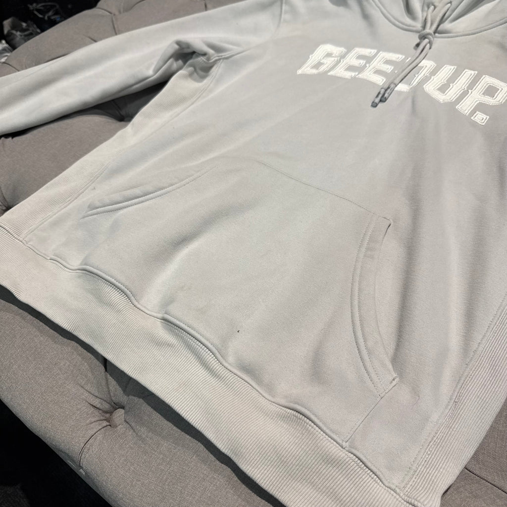 Geedup Cities Hoodie 'Grey White' (Second hand)