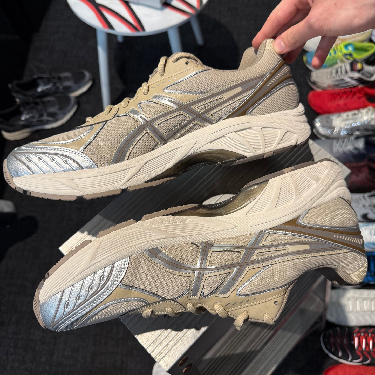 Asics Gel GT-2160 'Feather Grey/Brown' (Second hand)