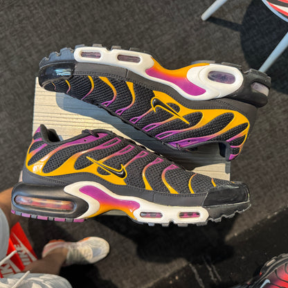Nike Air Max Plus TN 'Black University Gold Viotech Purple' (Brand New)