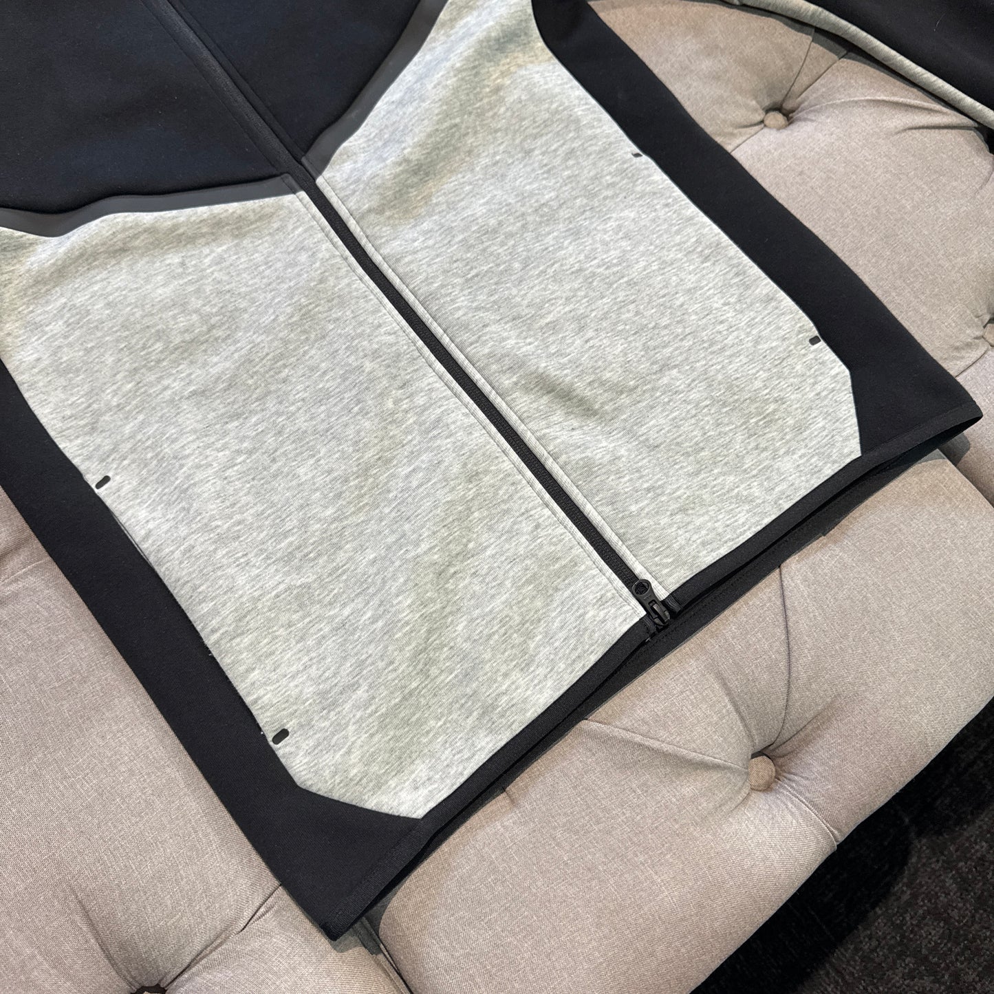 Nike Tech Fleece Jacket 'Black Grey' (Second hand)