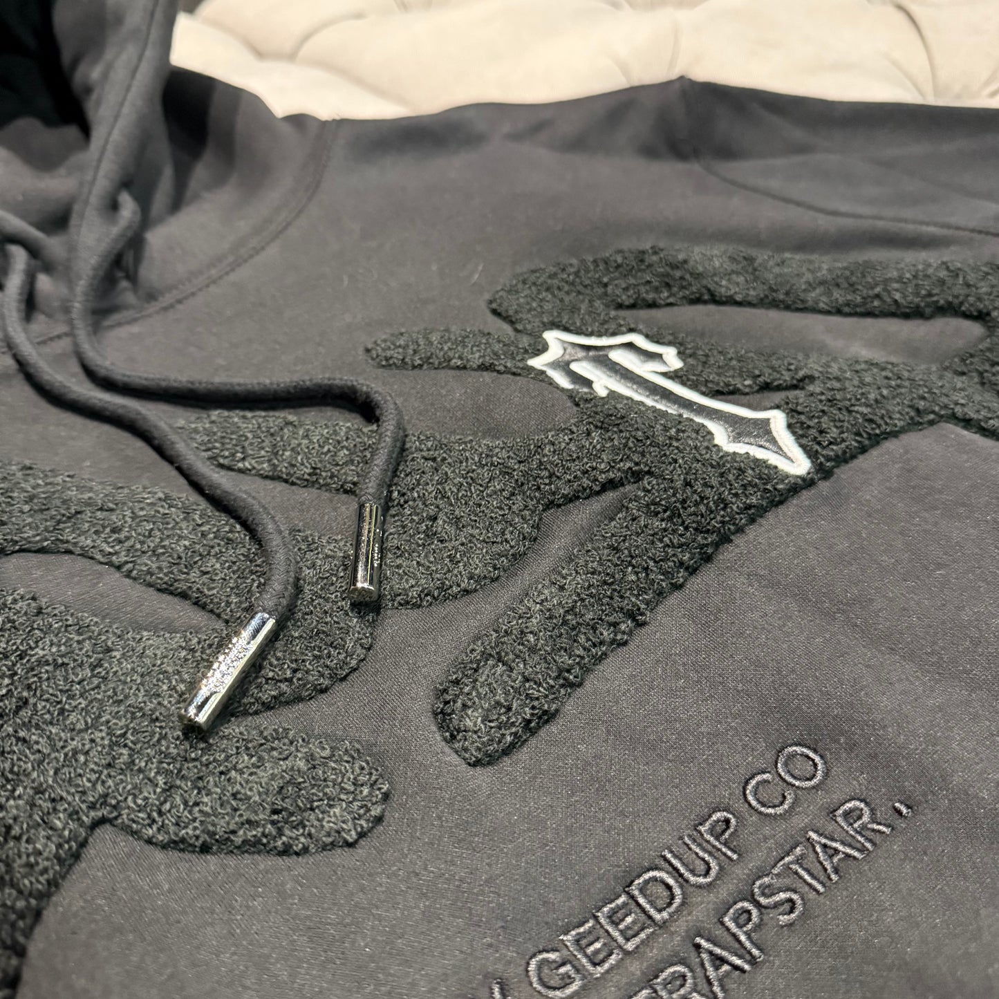 Geedup X Trapstar Handstyle x Irongate T Hoodie 'Black'