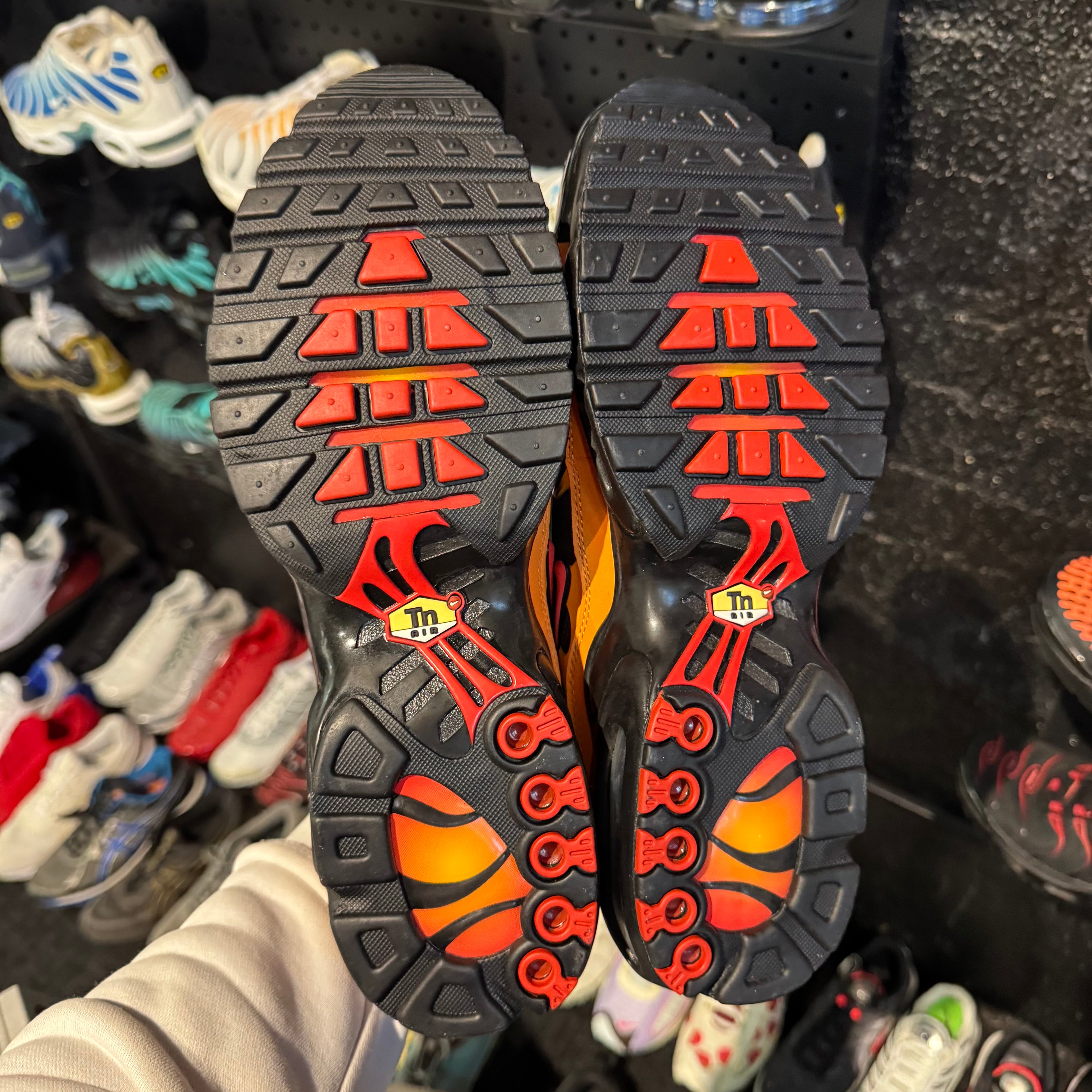 Nike Air Max Plus TN 'Black Chilie Red Vivid Orange' (Brand New)