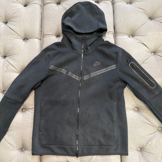 Nike Tech Fleece Jacket 'Black' (Second hand)