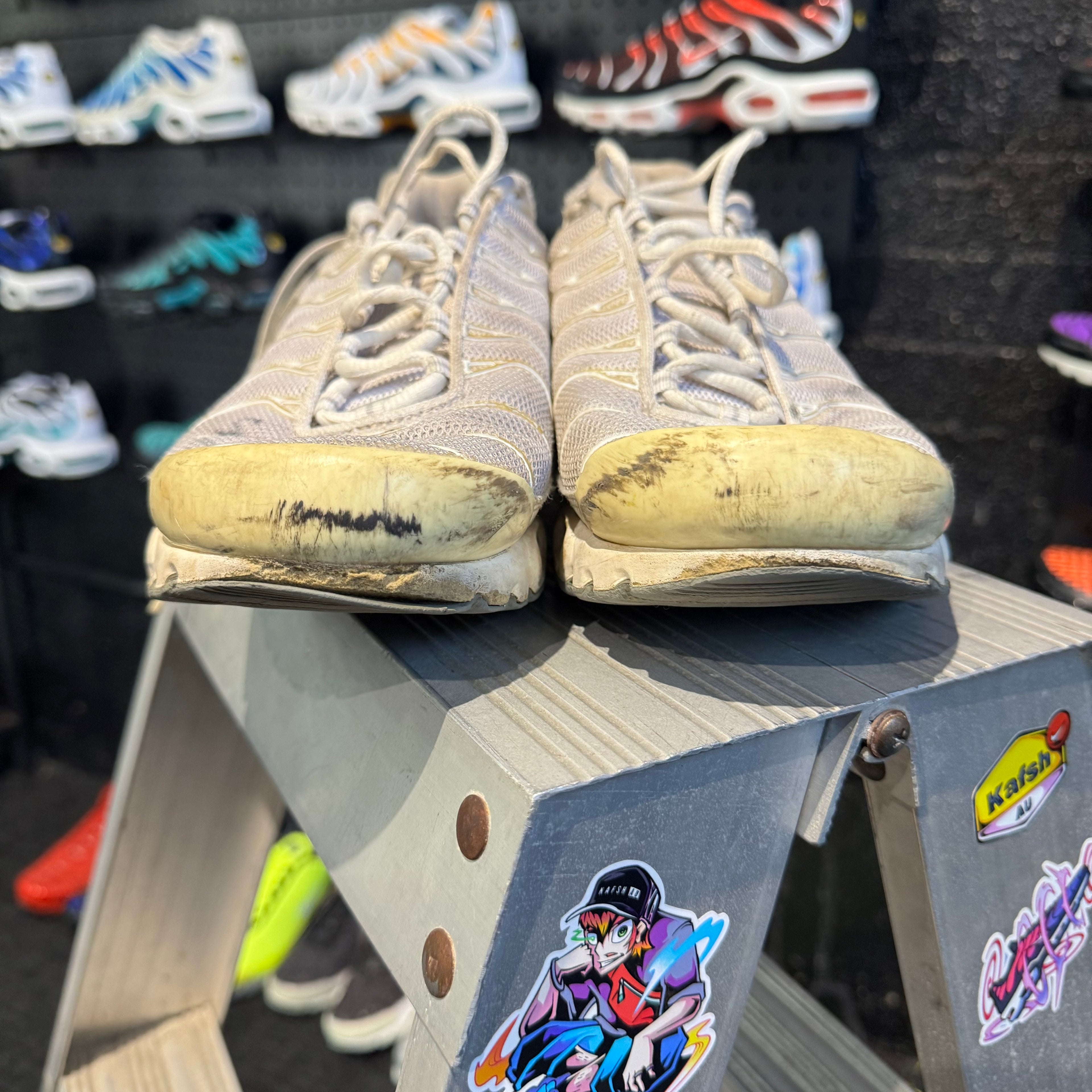 Nike Air Max Plus TN 'Casper Triple White' (Second hand)