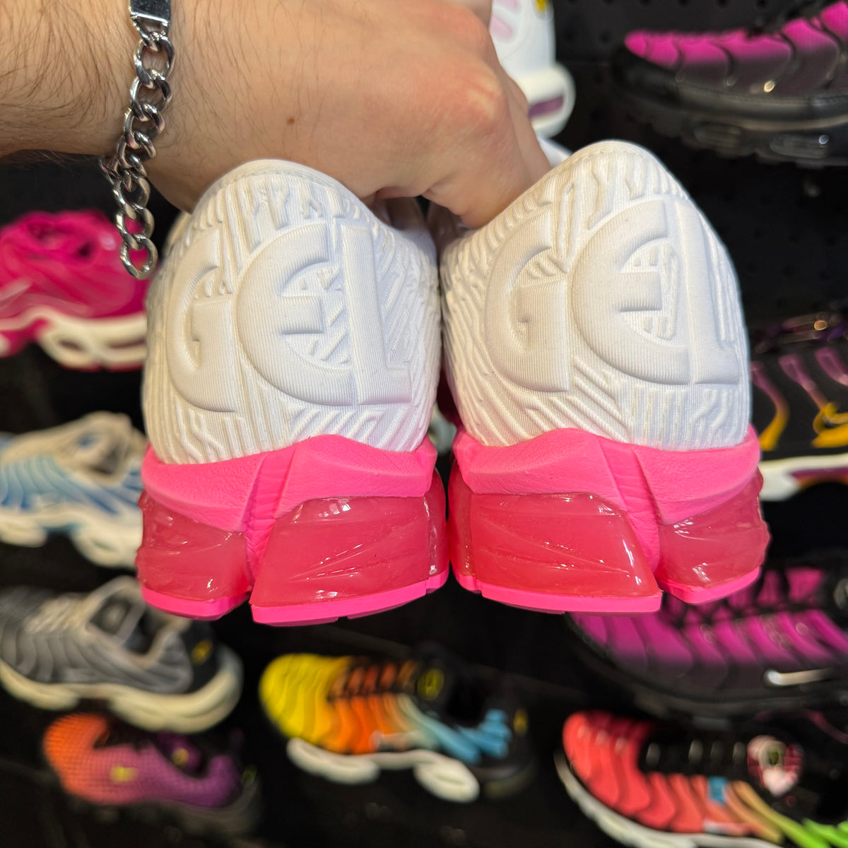 Asics Gel-Quantum 360 5 Jacquard 'White Hot Pink' (Brand New)