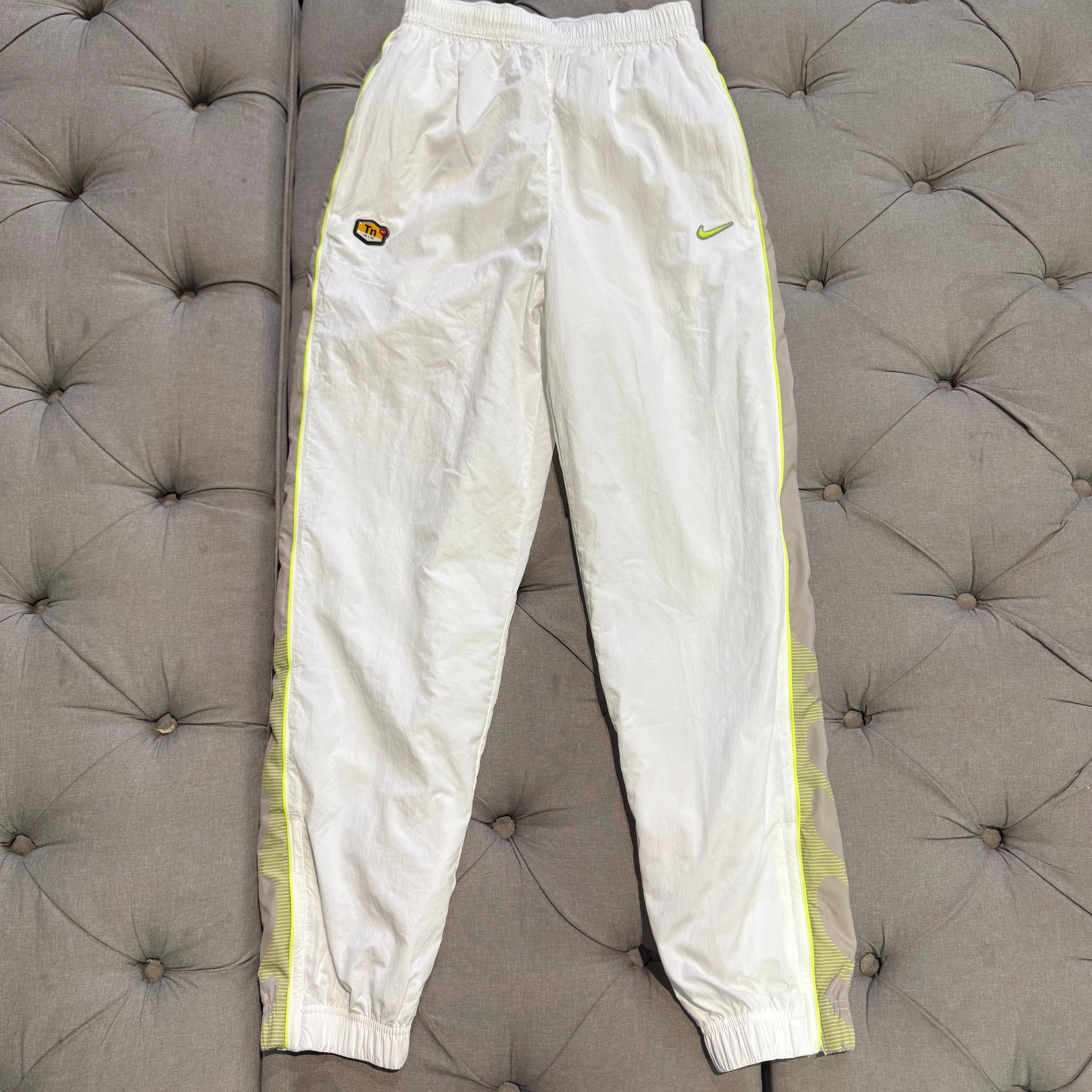 Nike TN Parachute Track Pants 'White Neon' (Second hand)