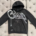 Geedup Handstyle Hoodie 'Black Chrome' (Second hand)