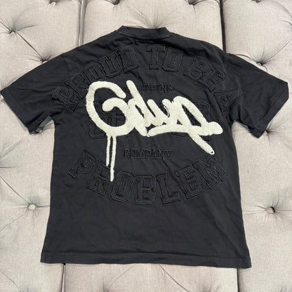 Geedup Proud to be a Problem Handstyle T-shirt 'Black Grey' (Second hand)