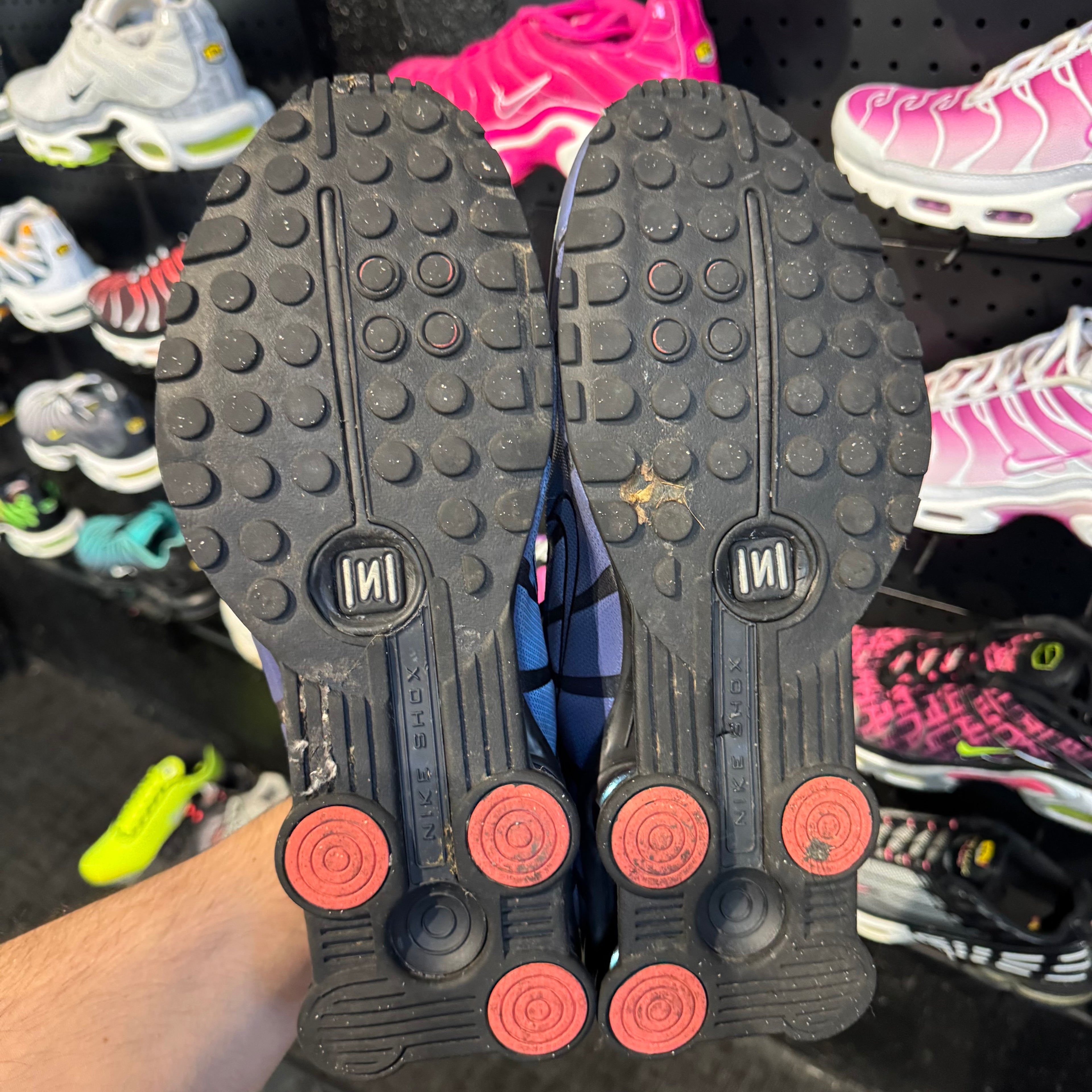 Nike Shox R4 'Iridescent Black' (Second hand)