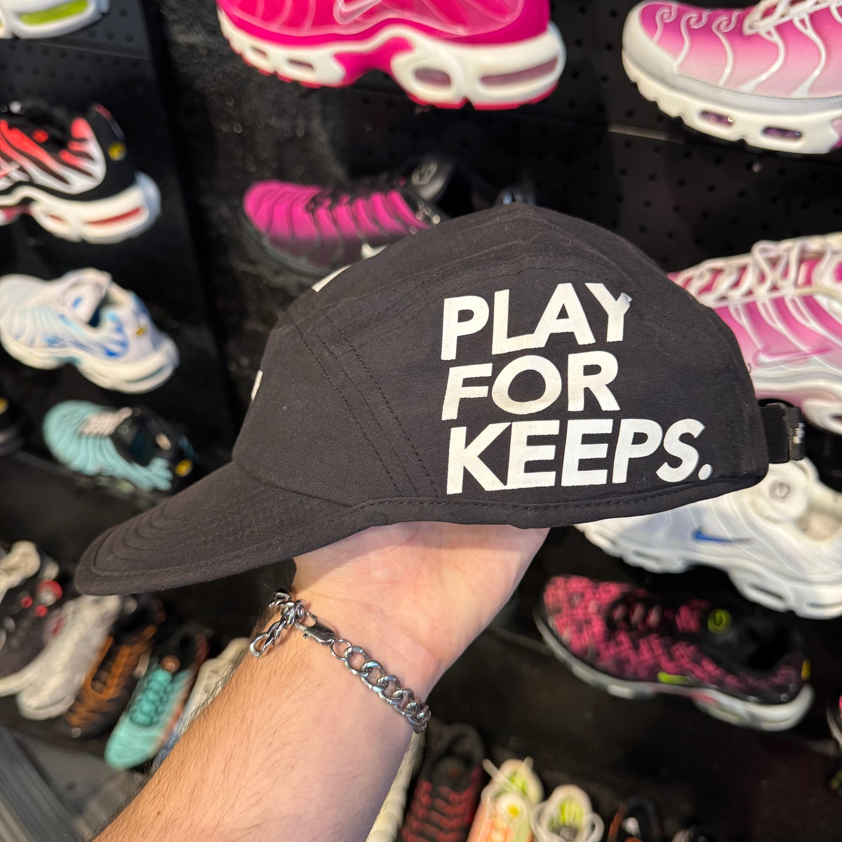 Geedup Play For Keeps Cap 'Black White' (Second hand)