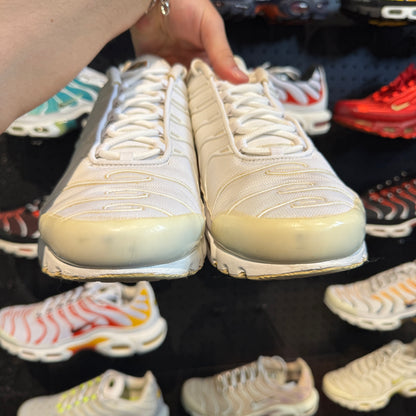 Nike Air Max Plus TN 'White SIlver Orange' (Second hand)