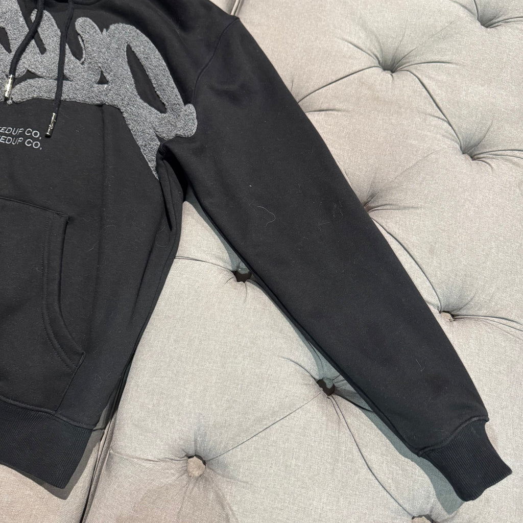 Geedup Handstyle Hoodie 'Black Grey' (Second hand)