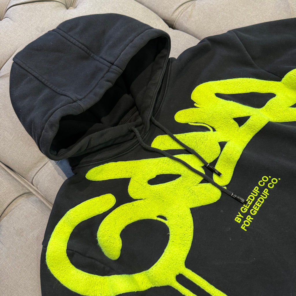 Geedup Handstyle Hoodie 'Black Volt' (Second hand)