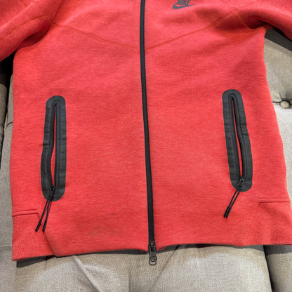 Nike Tech Fleece Jacket 'Washed Red' (Second hand)