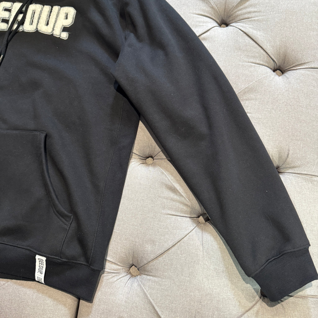Geedup Play For Keeps Hoodie 'Black White' (Second hand)