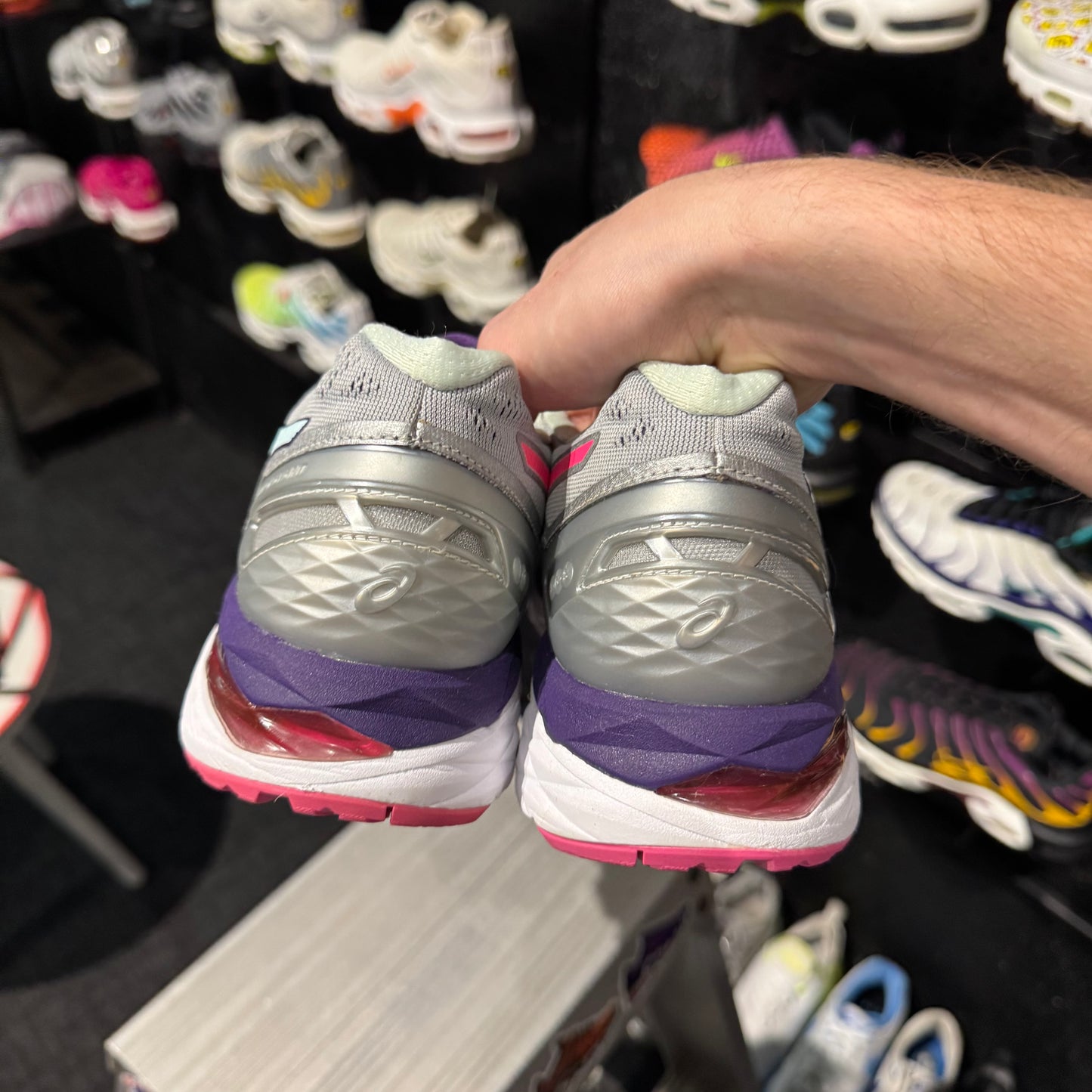 Asics Gel-Kayano 23 'Light Grey Purple Pink' (Second hand)