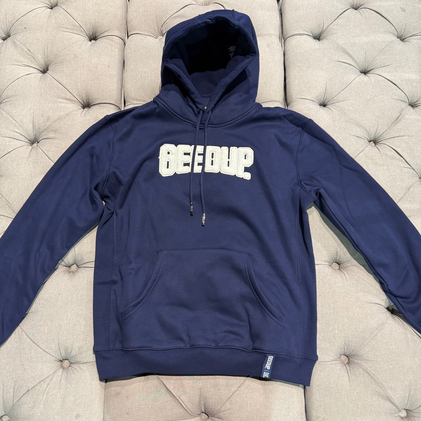 Geedup Play For Keeps Hoodie 'Navy White' (Brand New)