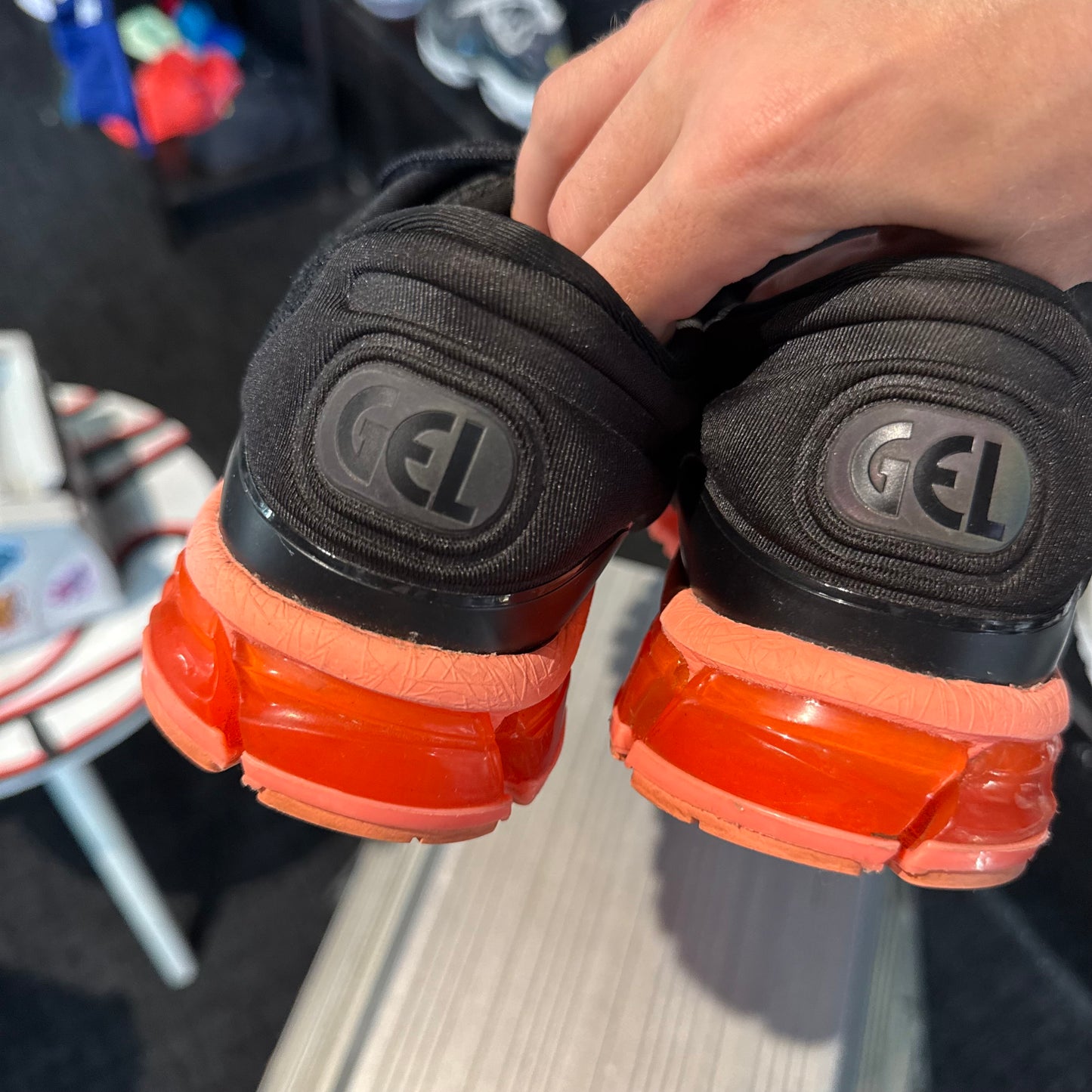 Asics Gel Quantum 360 Knit 2 Black/Sun Coral (Second hand)