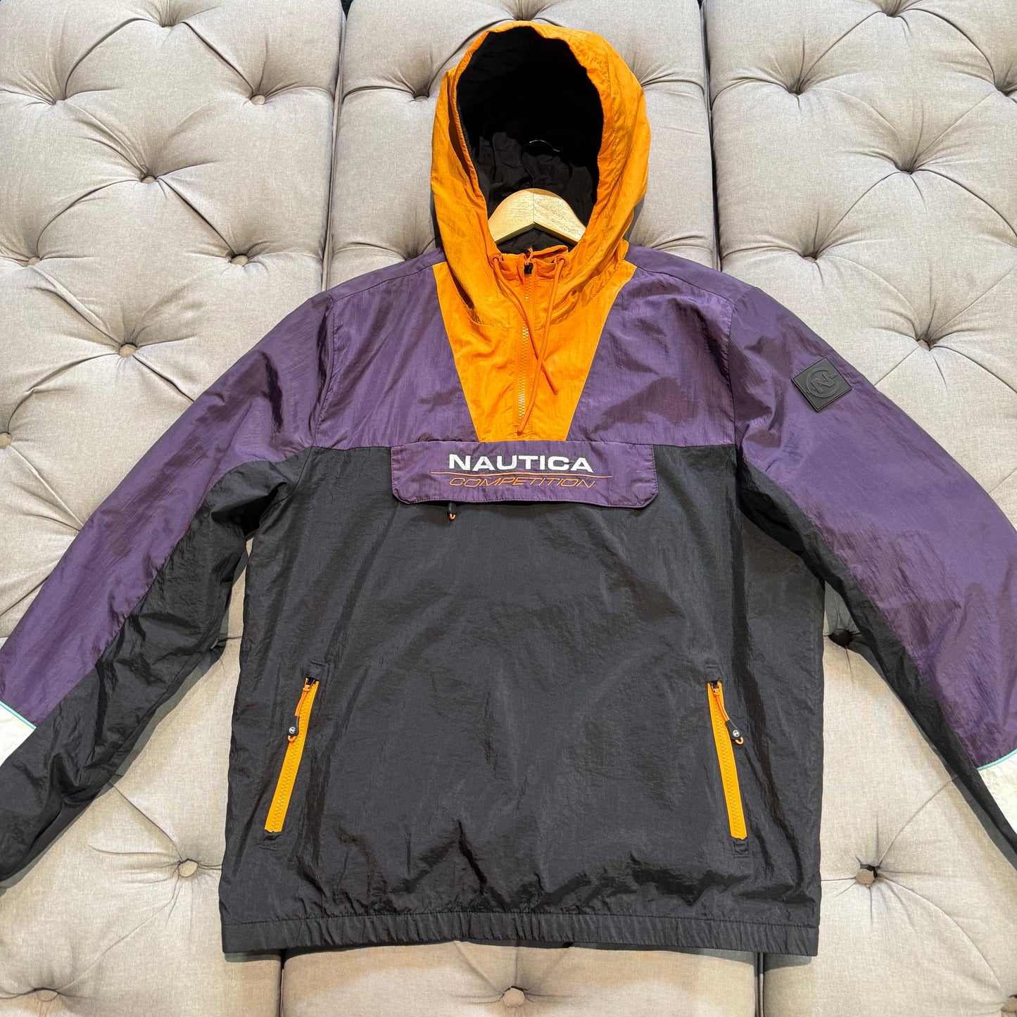 Nautica Competition Jacket 'Purple Orange Black'