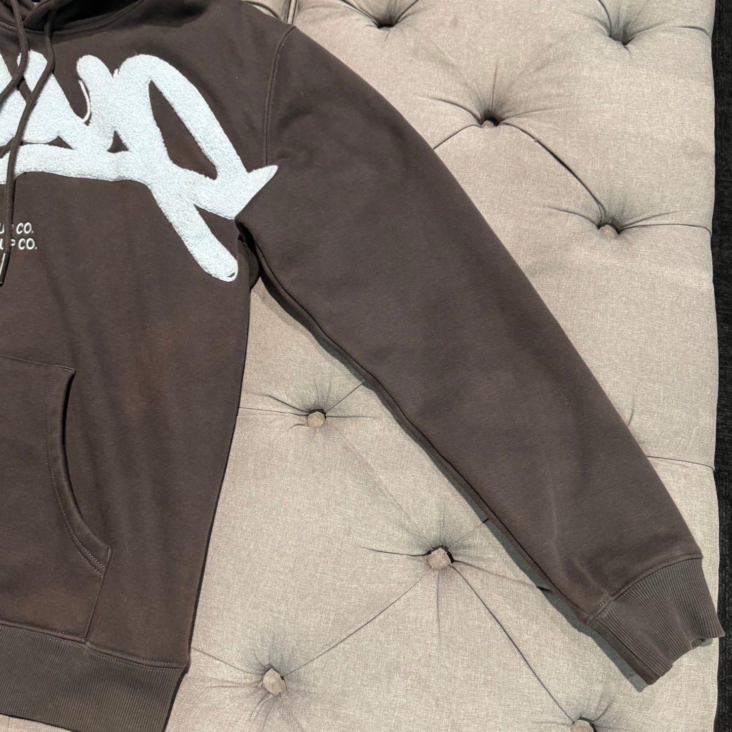 Geedup Handstyle 'Hoodie Graphite Baby Blue' (Second hand)