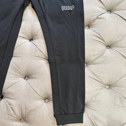 Geedup PFK Nylon Track Pants 'Black Grey' (Second hand)