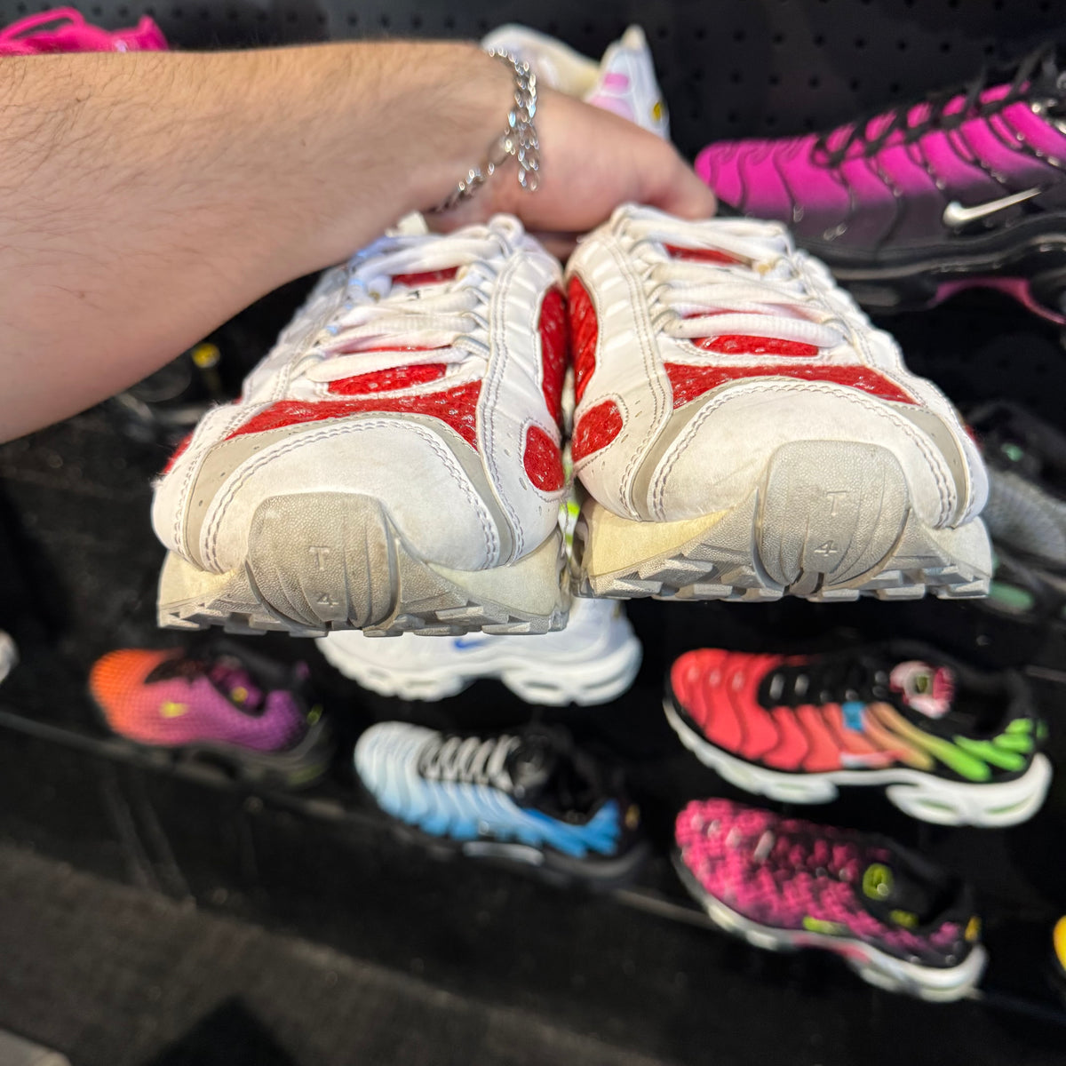 Supreme x Nike Air Max Tailwind 4 'University Red' (Second hand)