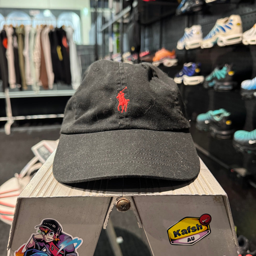 Polo Ralph Lauren Cap 'Black Red' (Second Hand)