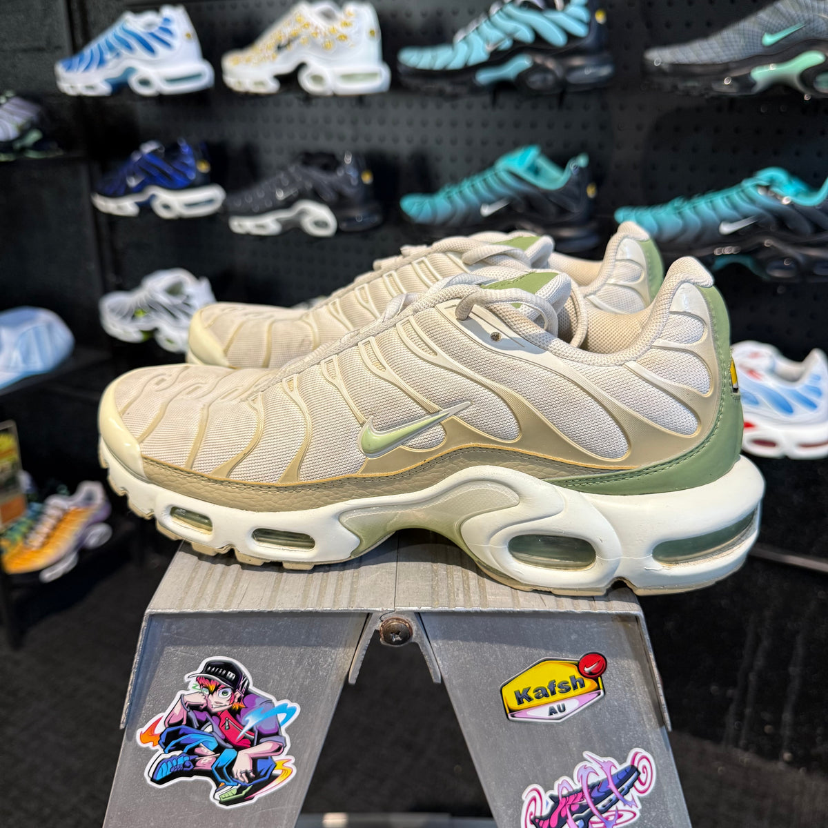 Nike Air Max Plus TN 'Light Bone Honeydew' (Second hand)