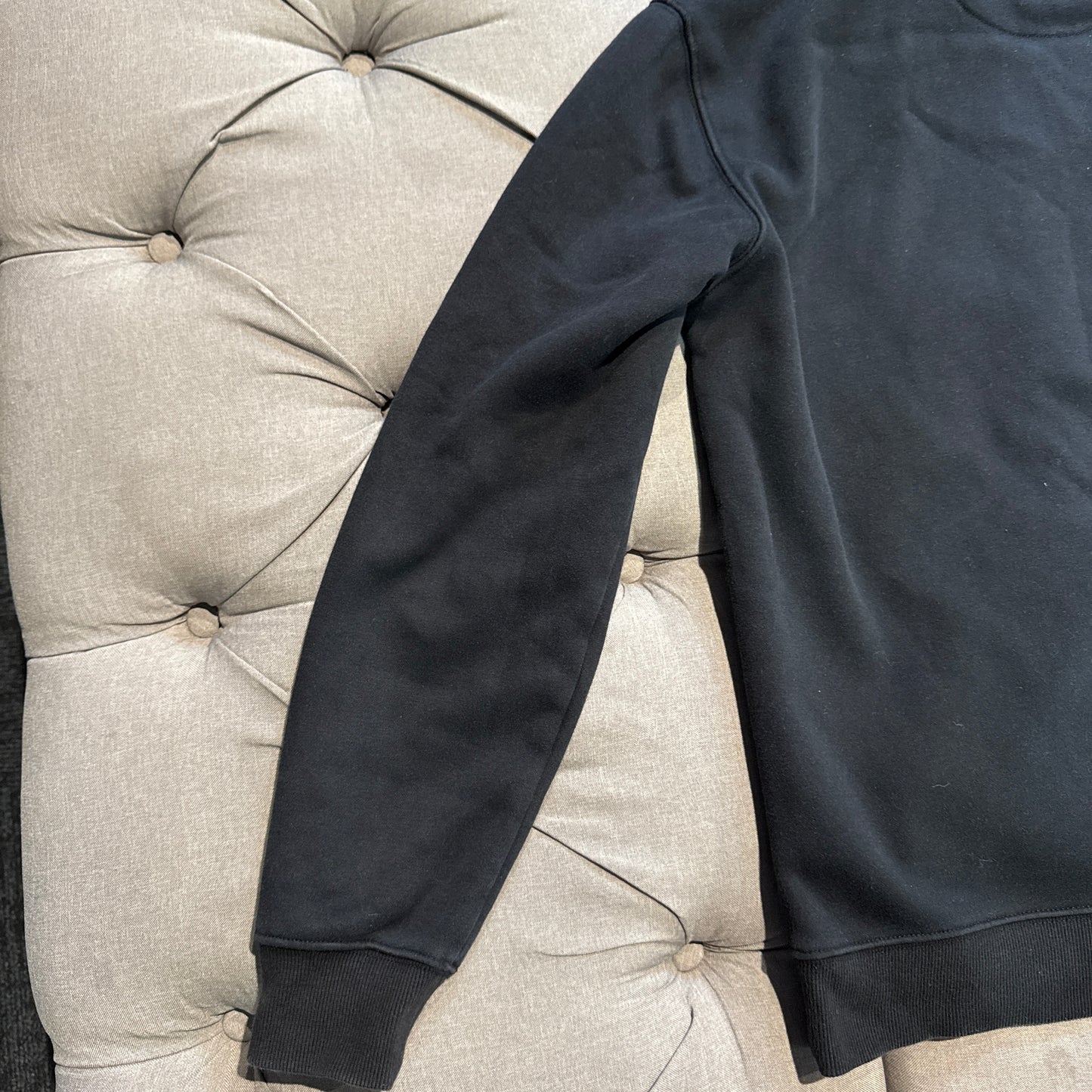 Geedup Embossed Logo Hoodie 'Blackout' (Second hand)