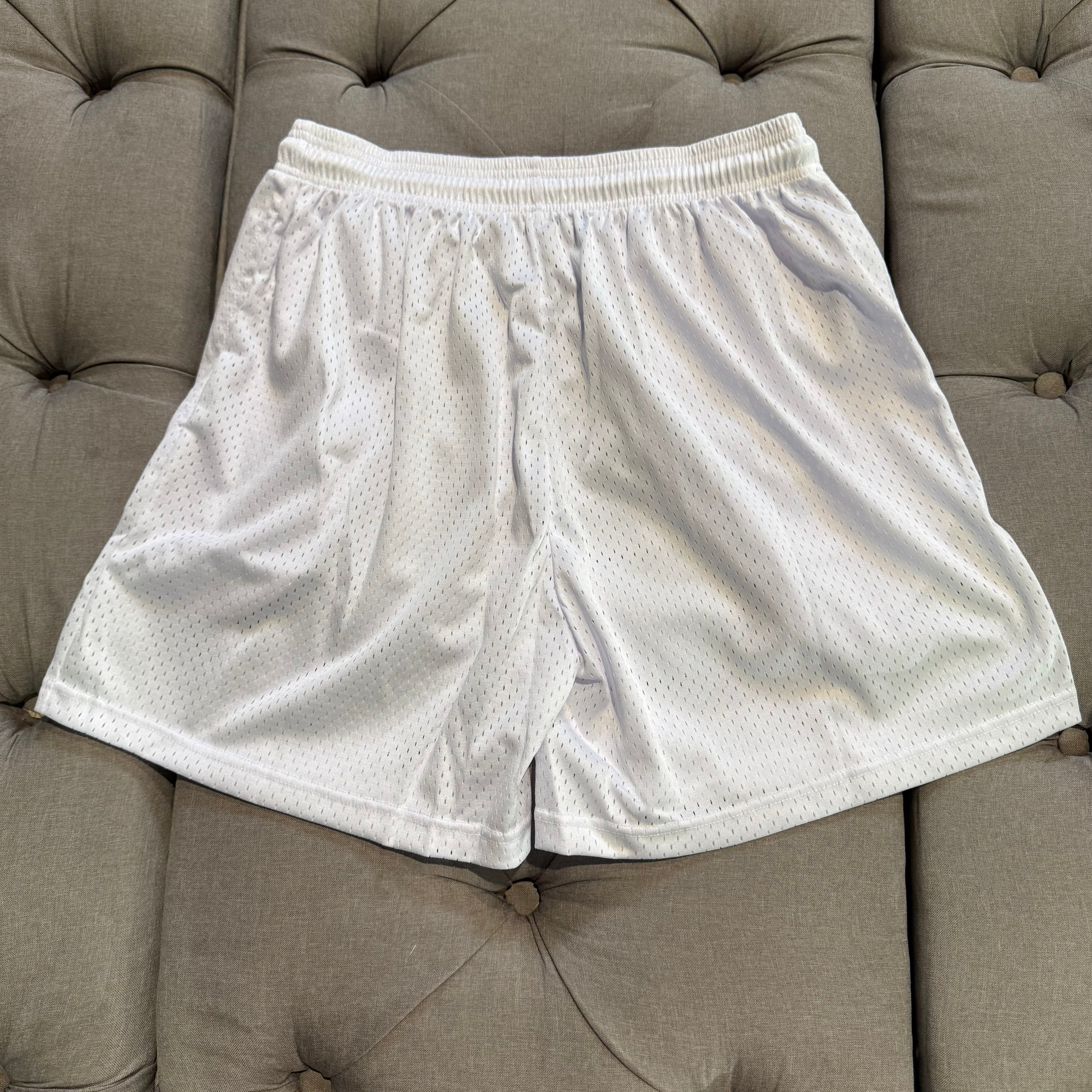 Sphera Mesh Shorts 'Triple White' (Brand New)
