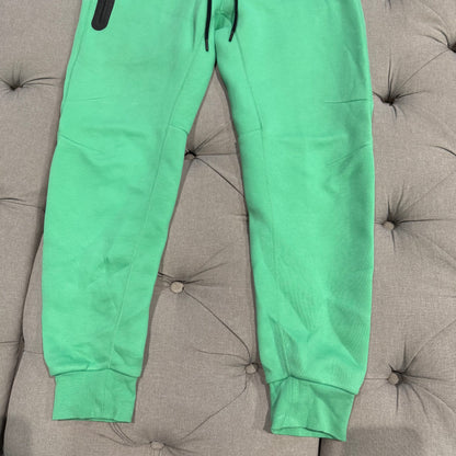 Nike Tech Fleece Hoodie Neon Lime Green Track Pants (Second hand)