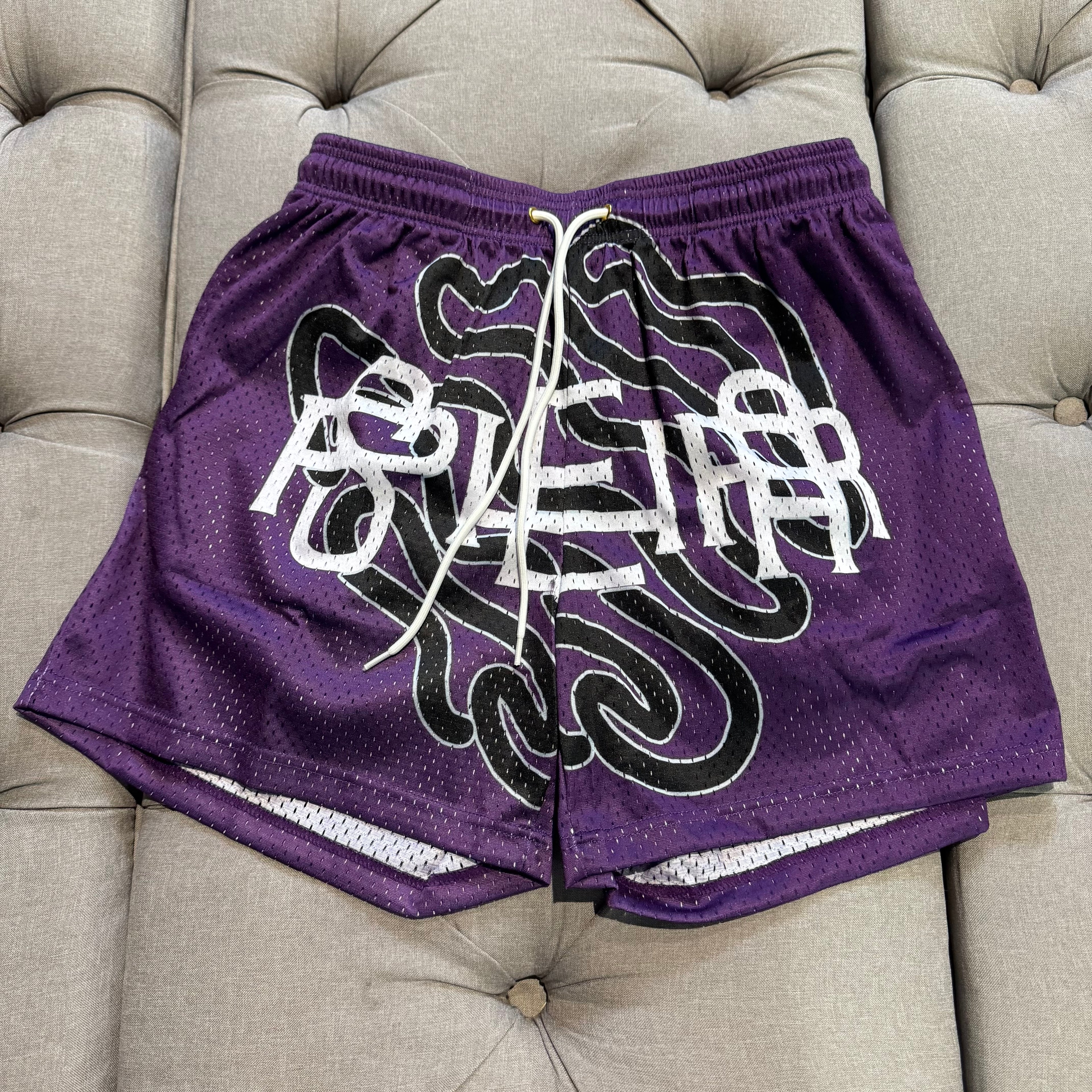 Sphera Mesh Shorts 'Purple Snake' (Brand New)