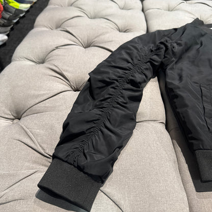 Geedup Garment Co Bomber Jacket Multi Logo 'Black White' (Second hand)