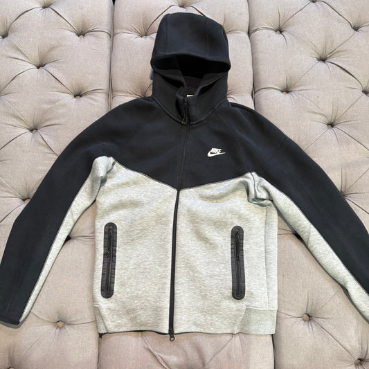 Nike Tech Fleece Jacket 'Black Grey' (Second hand)