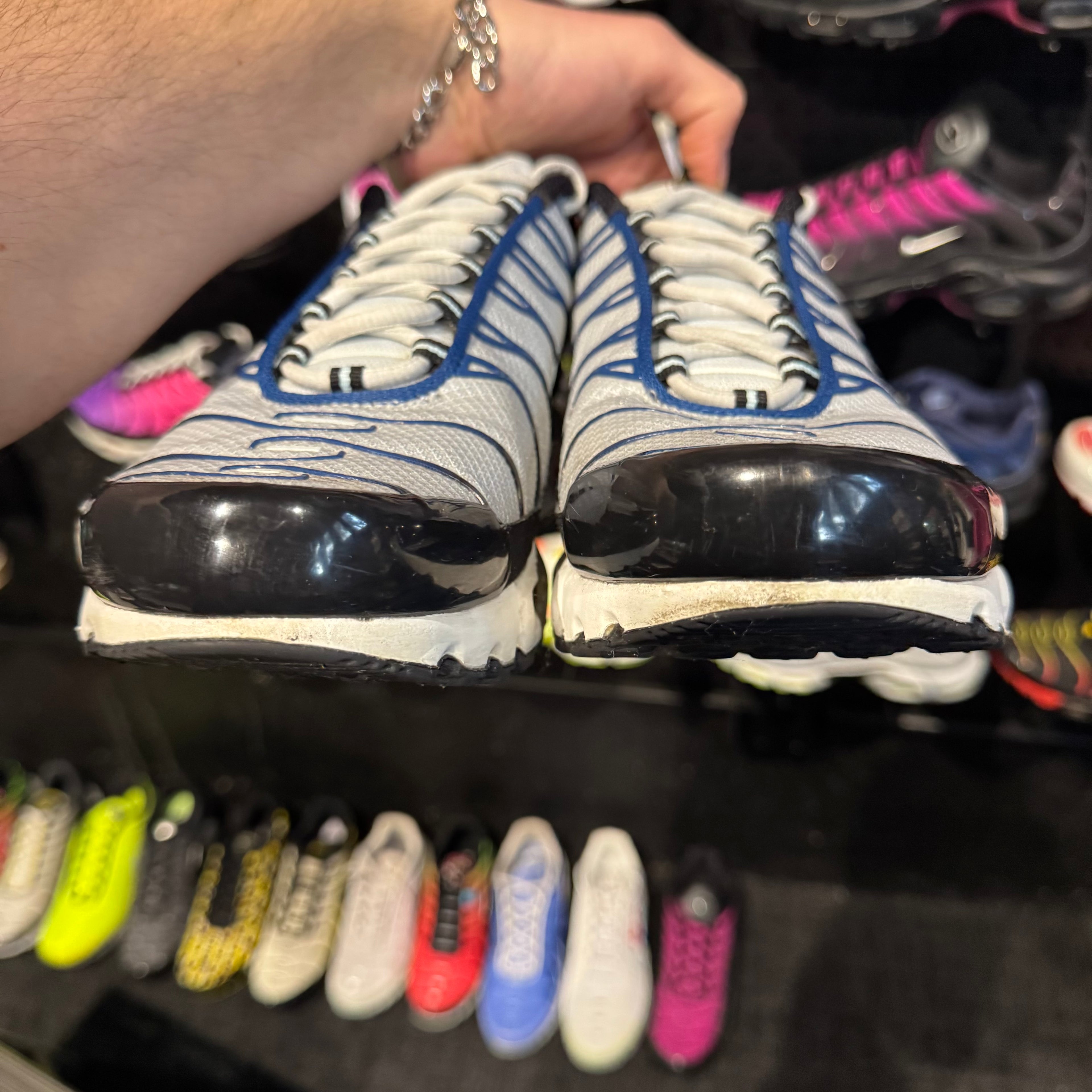 Nike Air Max Plus TN 'Pure Platinum Court Blue' (Second hand)