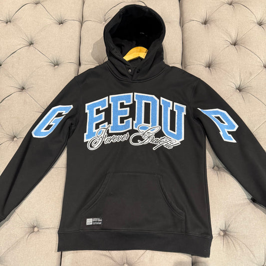 Geedup X Blue Boy Team Logo Hoodie ‘Forever Grateful’ (Second hand)