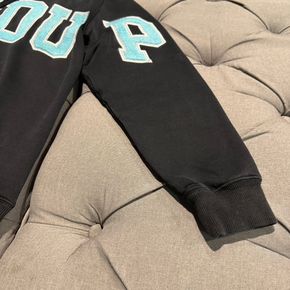 Geedup Team Logo Hoodie 'Black Blue' (Second hand)