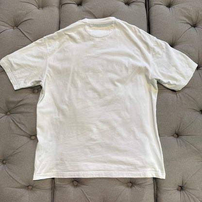 Geedup Stitched Team Logo T-Shirt 'White' (Second hand)